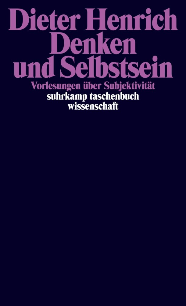 Denken und Selbstsein main product photo