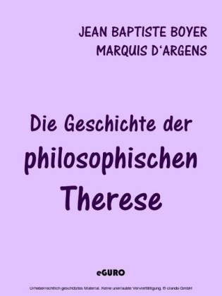 Die Geschichte der philosophischen Therese