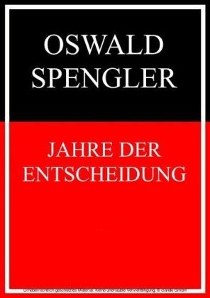 Jahre der Entscheidung