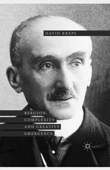 Bergson, Complexity and Creative Emergence main product photo