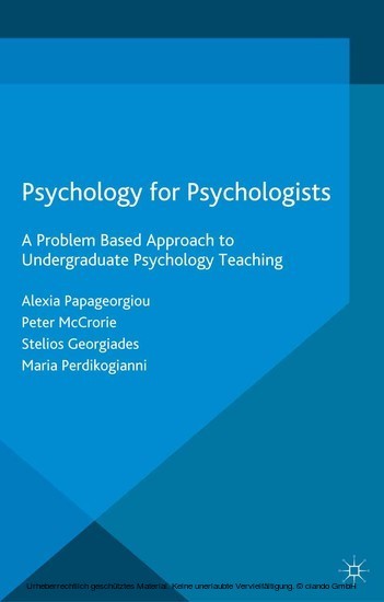 Psychology for Psychologists main product photo
