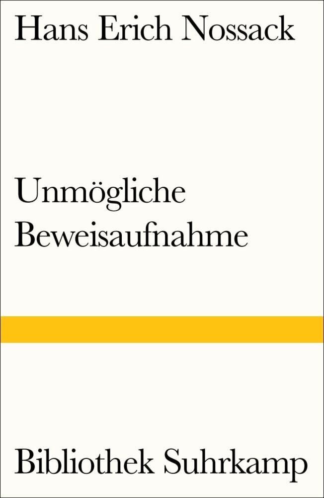 Unmögliche Beweisaufnahme main product photo