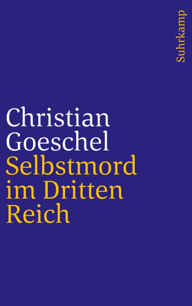 Selbstmord im Dritten Reich main product photo