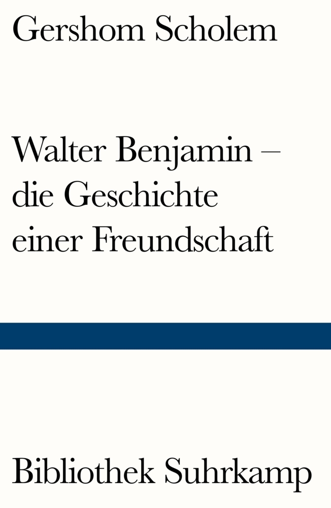 Walter Benjamin - die Geschichte einer Freundschaft main product photo