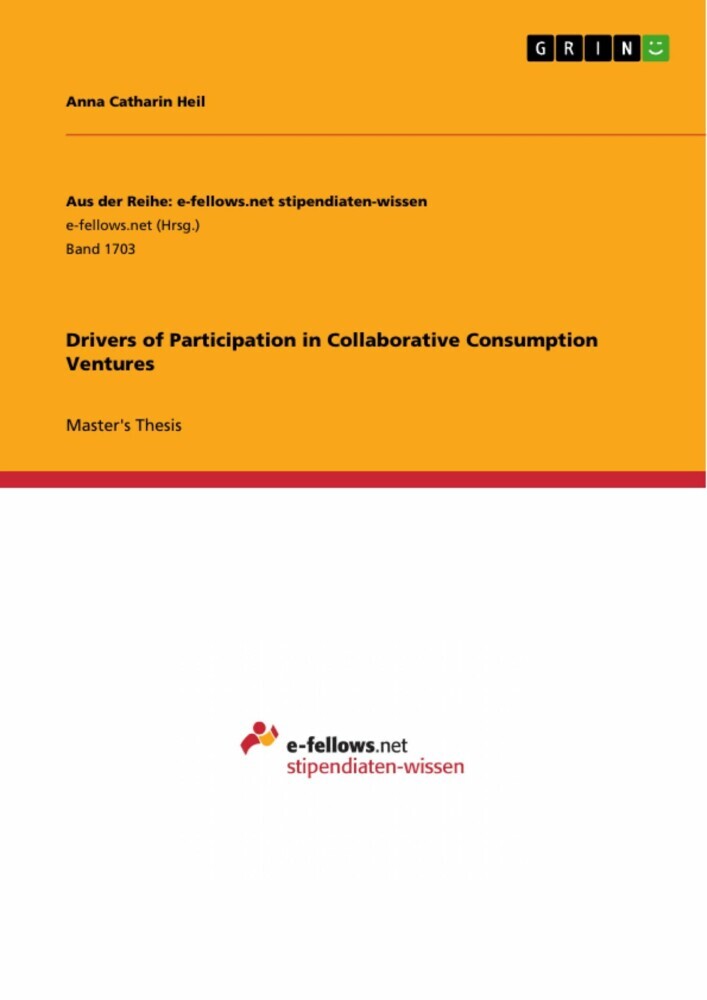 Drivers of Participation in Collaborative Consumption Ventures main product photo