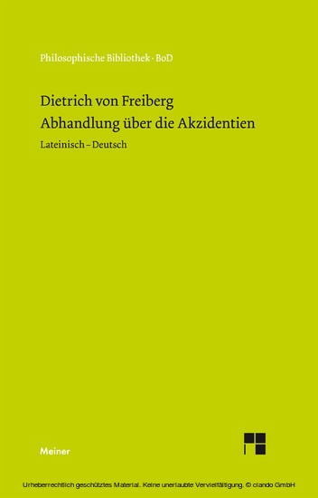 Abhandlung über die Akzidenzien main product photo