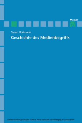 Geschichte des Medienbegriffs