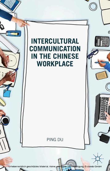 Intercultural Communication in the Chinese Workplace main product photo