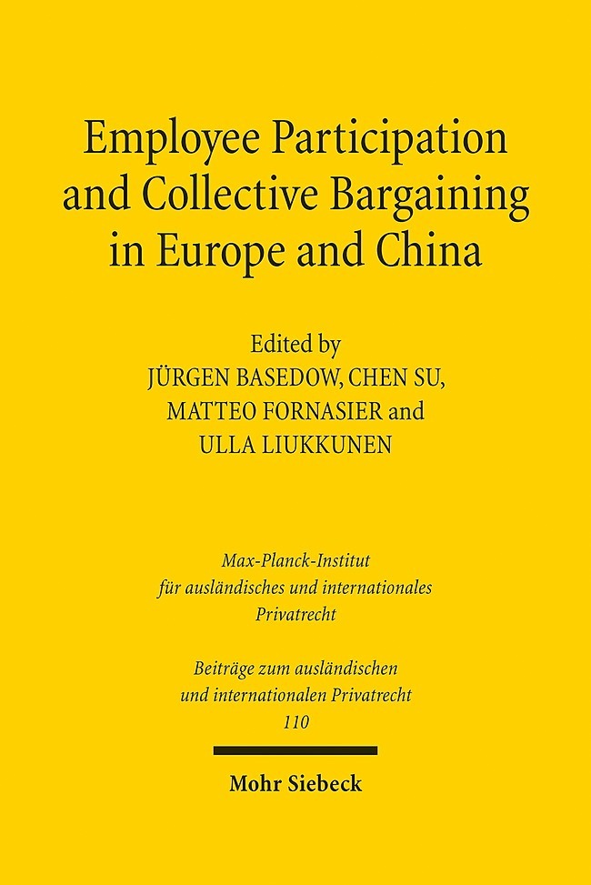 Employee Participation and Collective Bargaining in Europe and China main product photo