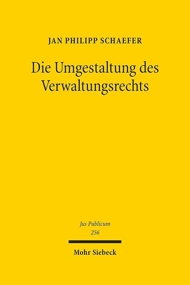 Die Umgestaltung des Verwaltungsrechts main product photo