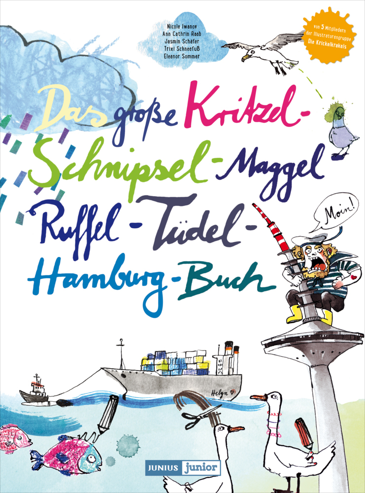 Das große Kritzel-Schnipsel-Maggel-Ruffel-Tüdel-Hamburg-Buch main product photo