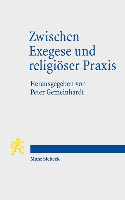 Zwischen Exegese und religiöser Praxis main product photo