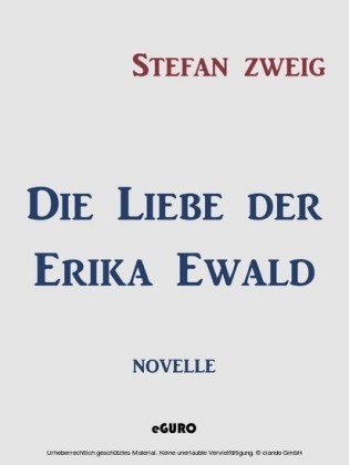 Die Liebe der Erika Ewald