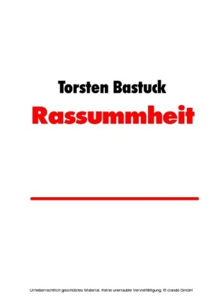 Rassummheit