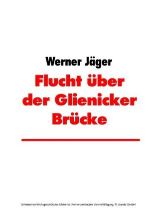 Flucht über der Glienicker Brücke