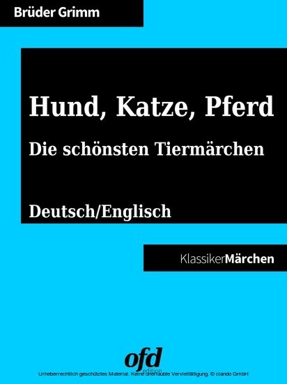 Hund, Katze, Pferd - Die schönsten Tiermärchen main product photo