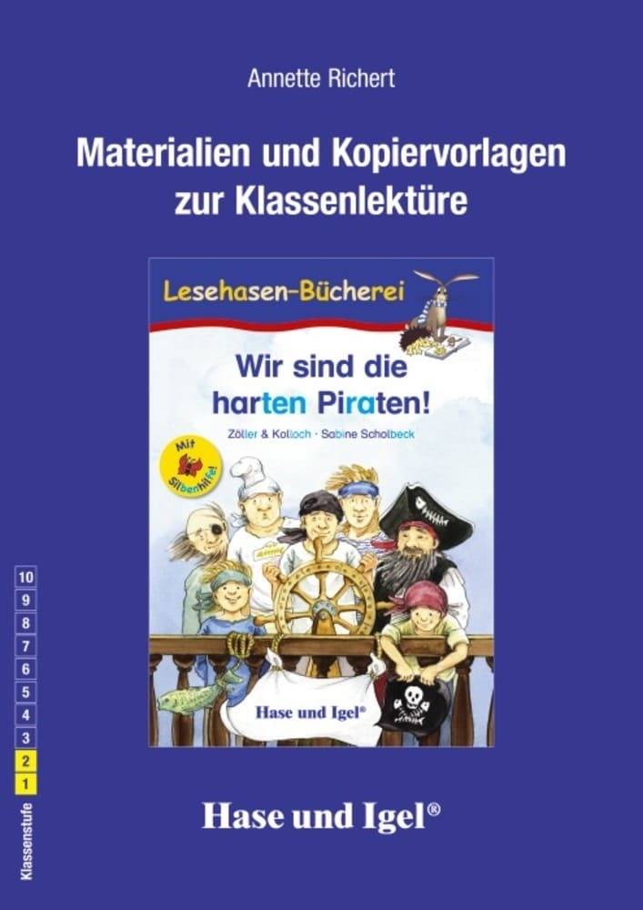 Materialien und Kopiervorlagen zur Klassenlektüre "Wir sind die harten Piraten!" main product photo