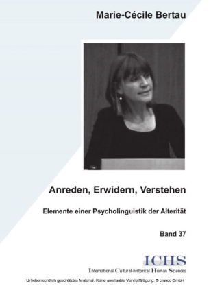 Anreden, Erwidern, Verstehen