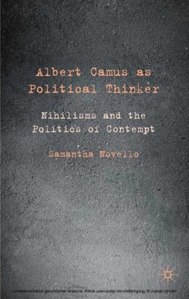 Albert Camus as Political Thinker