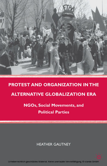 Protest and Organization in the Alternative Globalization Era main product photo