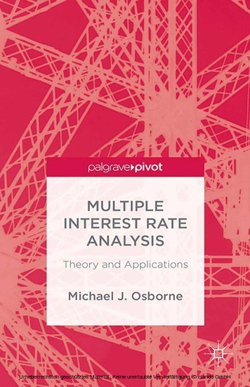 Multiple Interest Rate Analysis main product photo