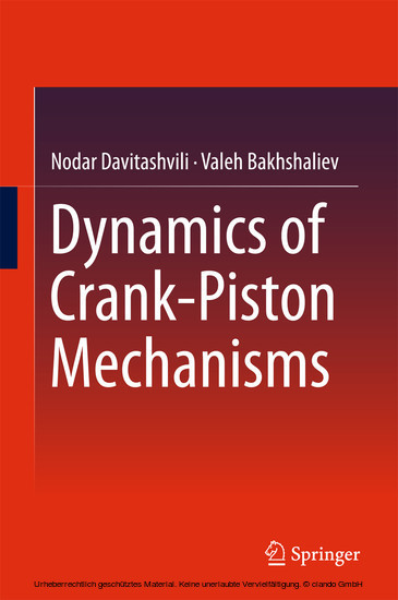 Dynamics of Crank-Piston Mechanisms main product photo