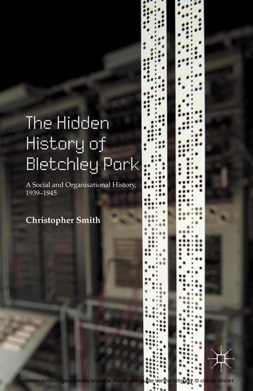 The Hidden History of Bletchley Park main product photo