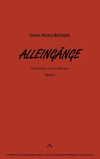 Alleingänge, Band II main product photo