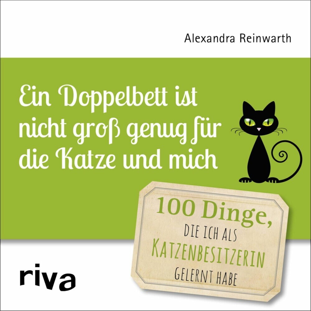 Ein Doppelbett ist nicht groß genug für die Katze und mich main product photo