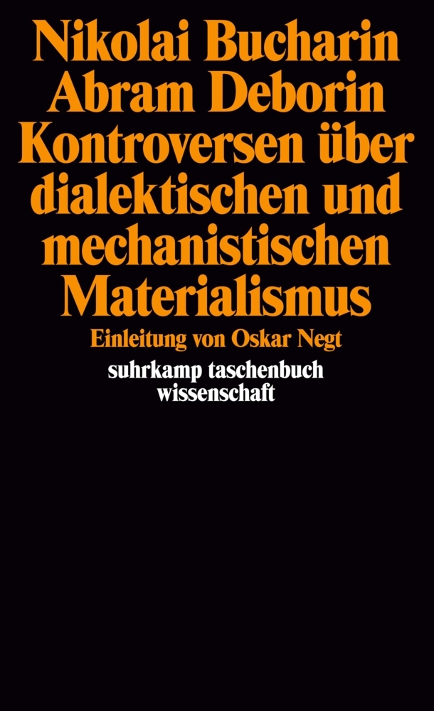 Nikolai Bucharin/ Abram Deborin. Kontroversen über dialektischen und mechanistischen Materialismus main product photo