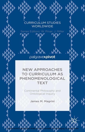 New Approaches to Curriculum as Phenomenological Text main product photo