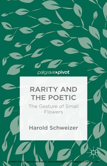 Rarity and the Poetic main product photo