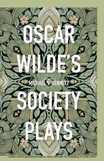 Oscar Wilde's Society Plays main product photo