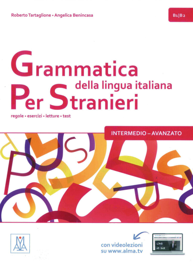 Grammatica della lingua italiana per stranieri - intermedio - avanzato main product photo