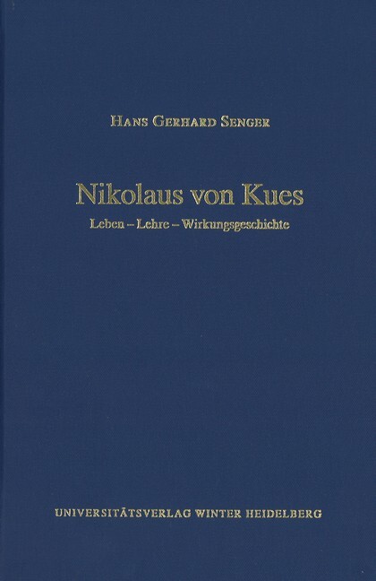 Cusanus-Studien / Nikolaus von Kues main product photo