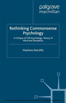 Rethinking Commonsense Psychology