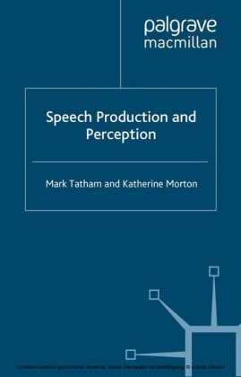 Speech Production and Perception