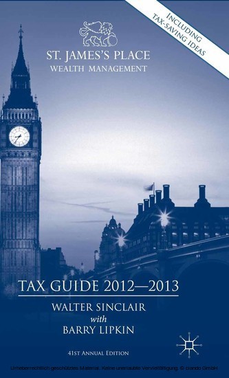 St. James's Place Tax Guide 2012-2013 main product photo
