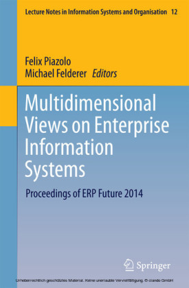 Multidimensional Views on Enterprise Information Systems