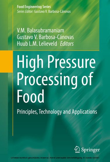 High Pressure Processing of Food main product photo