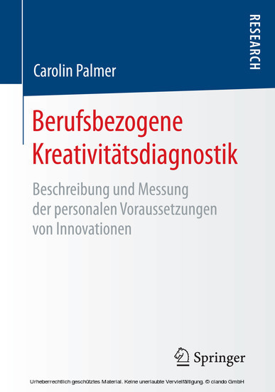 Berufsbezogene Kreativitätsdiagnostik main product photo