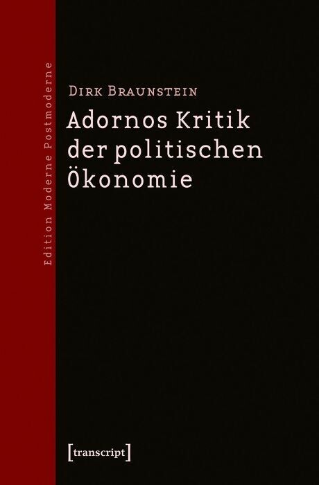 Adornos Kritik der politischen Ökonomie main product photo