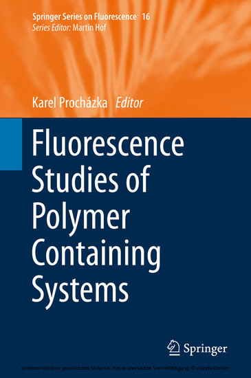 Fluorescence Studies of Polymer Containing Systems main product photo