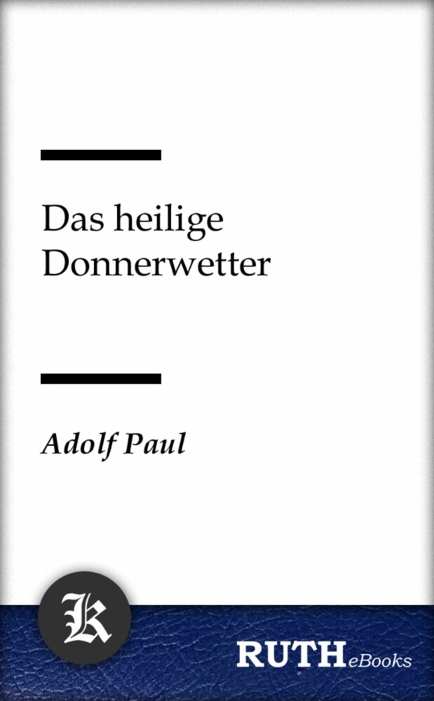 Das heilige Donnerwetter main product photo