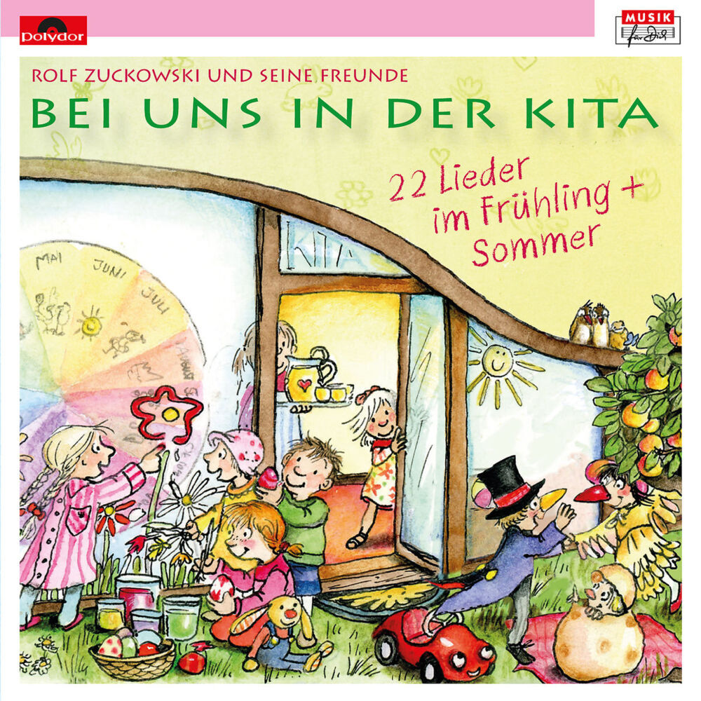 Bei uns in der Kita - 22 Lieder Frühling & Sommer, 1 Audio-CD main product photo