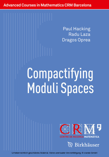 Compactifying Moduli Spaces main product photo