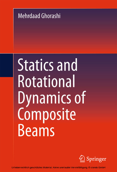 Statics and Rotational Dynamics of Composite Beams main product photo