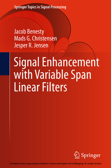 Signal Enhancement with Variable Span Linear Filters main product photo