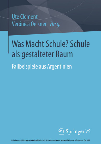 Was Macht Schule? Schule als gestalteter Raum main product photo