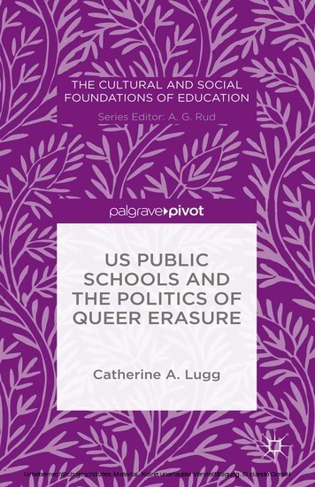US Public Schools and the Politics of Queer Erasure main product photo